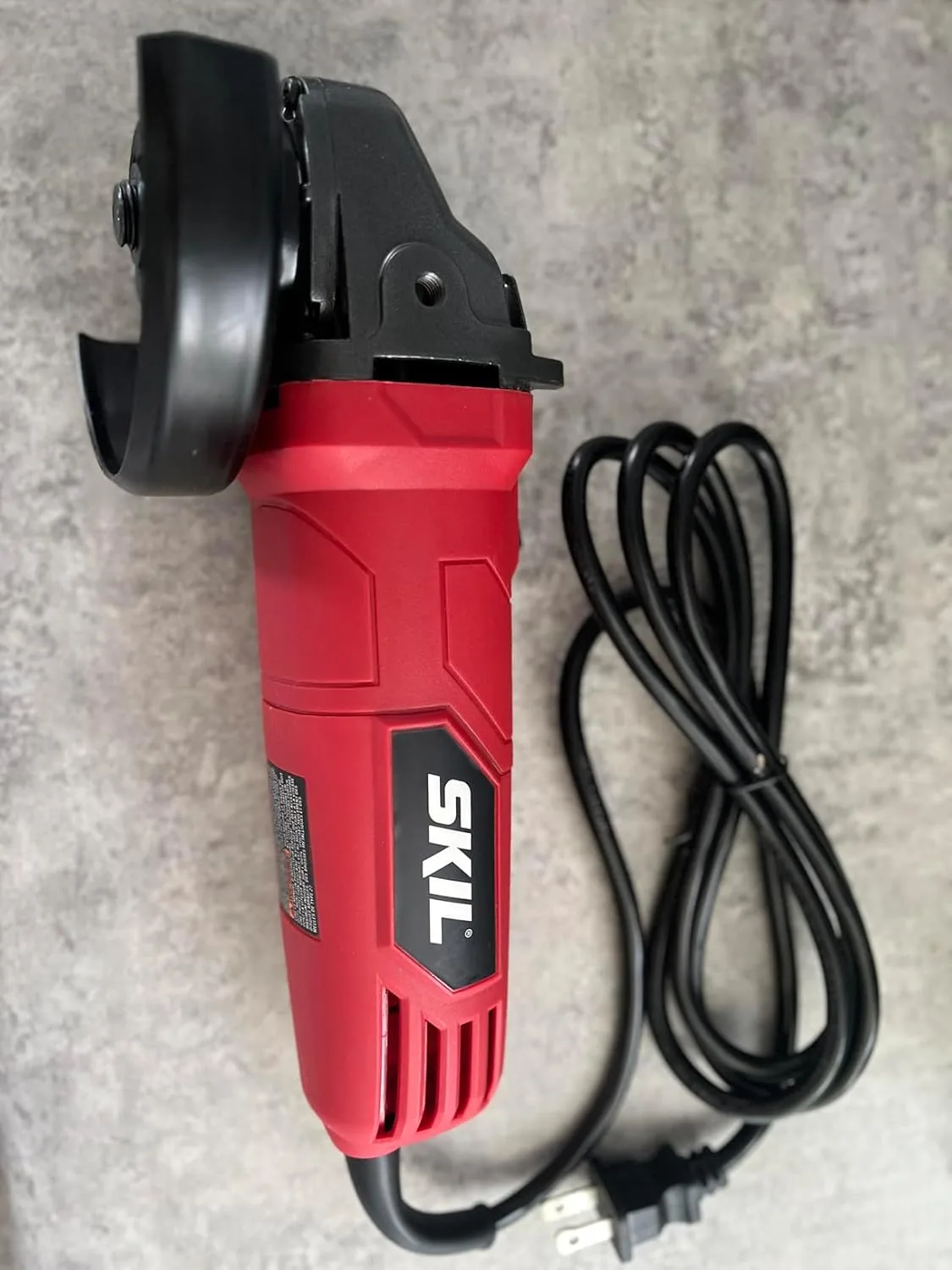 Customer review photo for SKIL vs. DEWALT Angle Grinder: The Lighter One I Actually Reach For