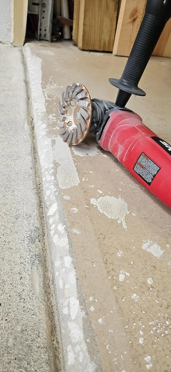 Customer review photo for SKIL vs. DEWALT Angle Grinder: The Lighter One I Actually Reach For