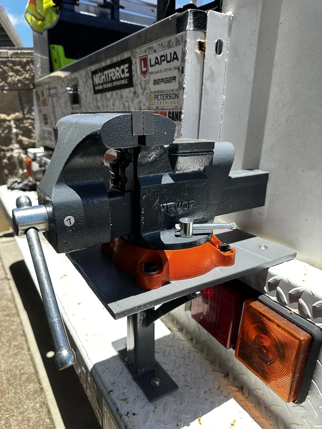 Customer review photo for Restoring a Rusty Vintage Vise: Step by Step