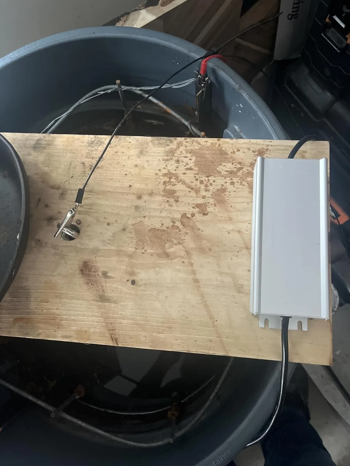 Customer review photo for Rust Removal Showdown: Vinegar vs Electrolysis vs Wire Wheel