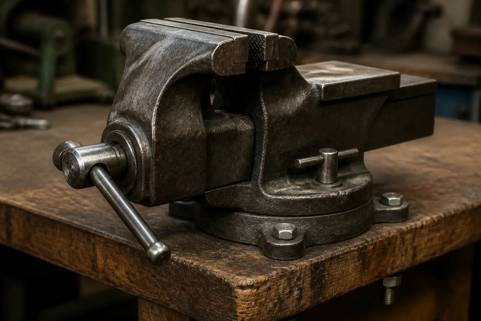 How to Mount a Bench Vise So It Actually Holds: Bolts, Height, and Overhang