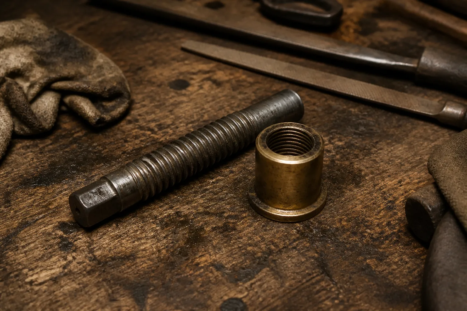Rebuilding a Vise Screw and Nut: The Part Most People Skip During Restoration
