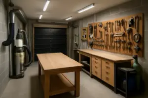 Dust Light and Layout: Designing a Shop That Actually Works